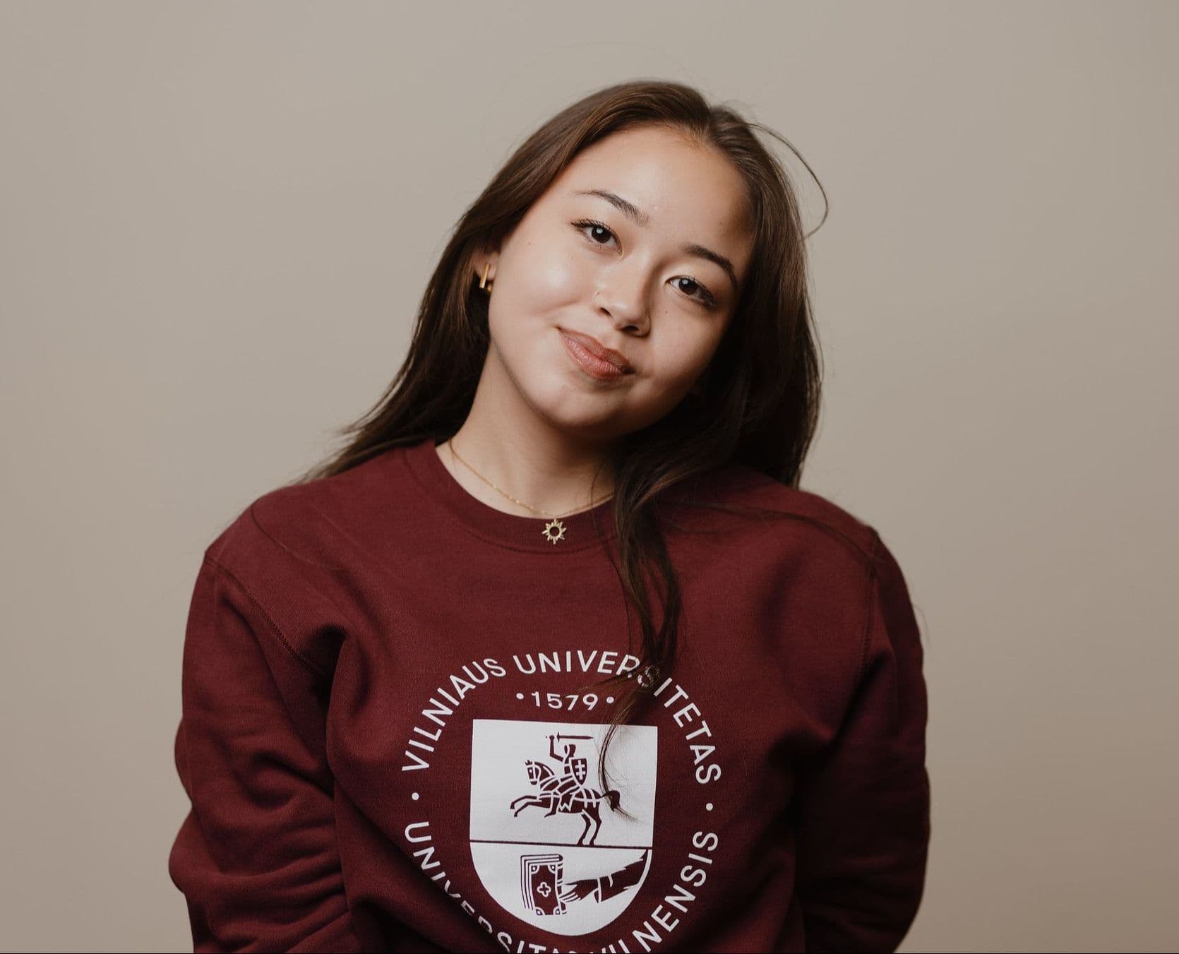 Aliya Adilbayeva, student from Kazakhstan at the Institute of International Relations and Political Science